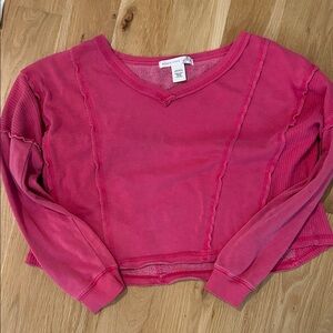 Altar'd State Pink Knit Top